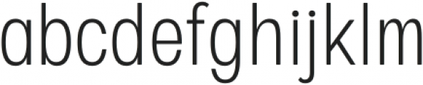 European Sans Pro Condensed Extra Light otf (200) Font LOWERCASE