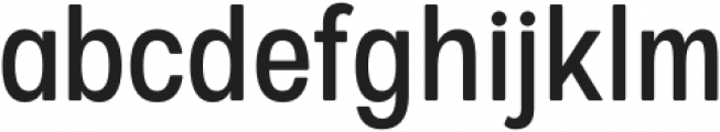 European Sans Pro Condensed Regular otf (400) Font LOWERCASE