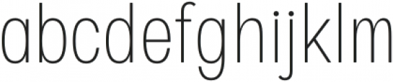 European Sans Pro Condensed Thin otf (100) Font LOWERCASE