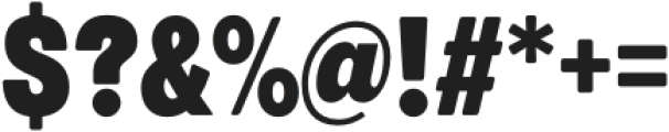 European Sans Pro Extra Condensed Black otf (900) Font OTHER CHARS