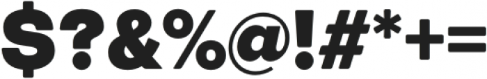 European Sans Pro Narrow Black otf (900) Font OTHER CHARS