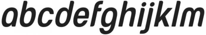 European Soft Pro Condensed Medium Italic otf (500) Font LOWERCASE