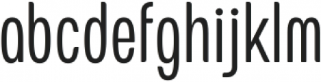 European Soft Pro Extra Condensed Light otf (300) Font LOWERCASE