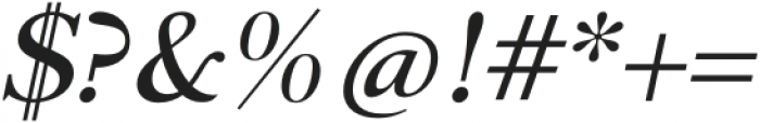 EurotypoBKL-Italic otf (400) Font OTHER CHARS
