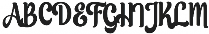 Eustachio Regular otf (400) Font UPPERCASE