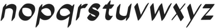 Eutony Bold Italic otf (700) Font LOWERCASE