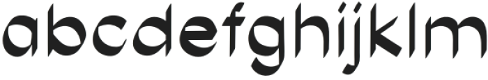 Eutony Regular otf (400) Font LOWERCASE