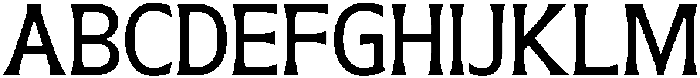 Eutron Regular otf (400) Font UPPERCASE