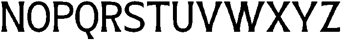 Eutron Regular otf (400) Font UPPERCASE