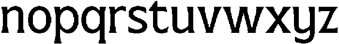 Eutron Regular otf (400) Font LOWERCASE