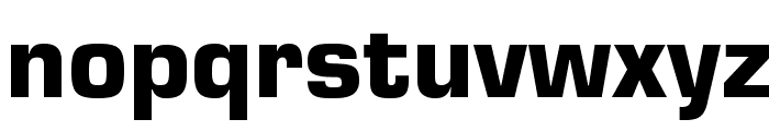 EurostileLTStd-Bold Font LOWERCASE