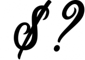 Eusthalia Typeface Font OTHER CHARS