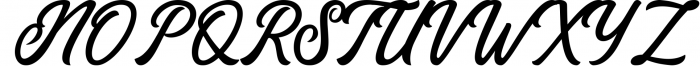 Eusthalia Typeface Font UPPERCASE