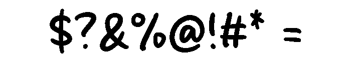 Eugenia Fruit Font OTHER CHARS