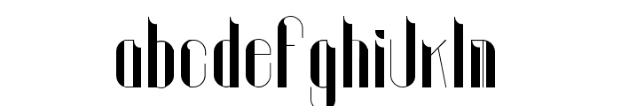Euphoric Regular Font LOWERCASE
