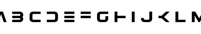 Eurofighter Title Font LOWERCASE