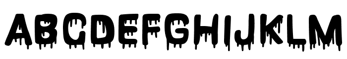 Eurotrash Style Font UPPERCASE