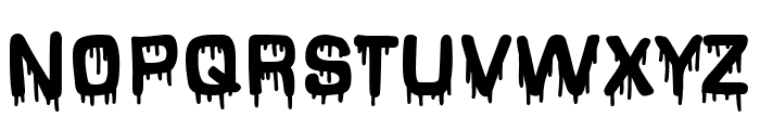 Eurotrash Style Font UPPERCASE