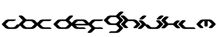 Eusocia_solid Font LOWERCASE