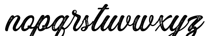 Eusthalia Stamped Font LOWERCASE