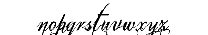 Eutemia I Italic Font LOWERCASE