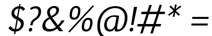 Euphemia UCAS Italic Font OTHER CHARS