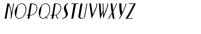 Eucaliptus Lite Oblique Font UPPERCASE