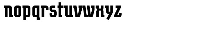 Eumundi Serif Bold Font LOWERCASE