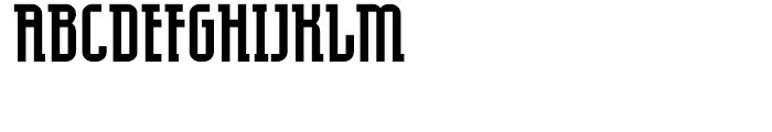 Eumundi Serif Regular Font UPPERCASE