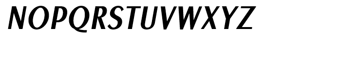 EuroSans Bold Condensed Oblique Font UPPERCASE