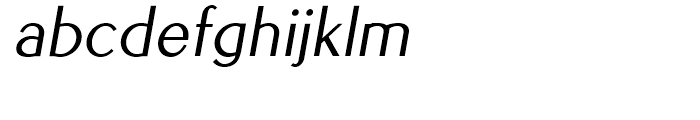 EuroSans Regular Oblique Font LOWERCASE