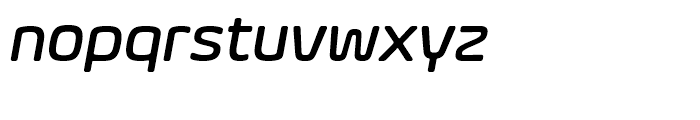 Eurosoft Medium Italic Font LOWERCASE