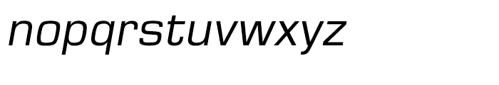 Eurostile LT Oblique Font LOWERCASE