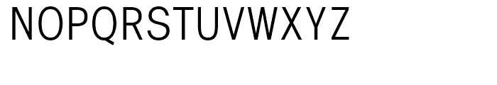 Eurotypo Sans Condensed Thin Font UPPERCASE