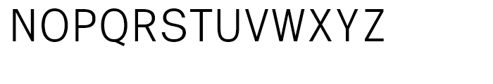 Eurotypo Sans Semi-Condensed Thin Font UPPERCASE
