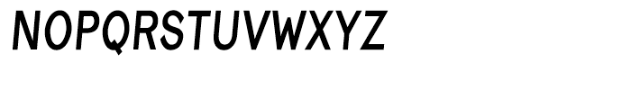 Eurydome Condensed Black Italic Font UPPERCASE