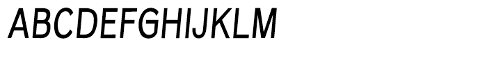 Eurydome Condensed Bold Italic Font UPPERCASE