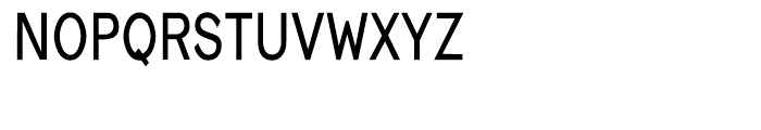 Eurydome Condensed Bold Font UPPERCASE