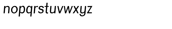 Eurydome Italic Font LOWERCASE