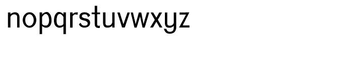 Eurydome Regular Font LOWERCASE