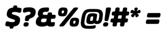 Eurosoft Bold Italic Font OTHER CHARS