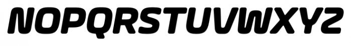 Eurosoft Bold Italic Font UPPERCASE