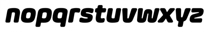 Eurosoft Bold Italic Font LOWERCASE