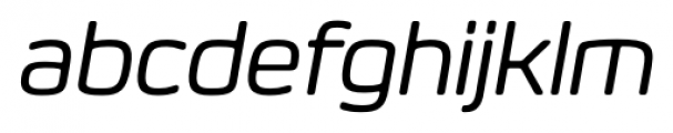 Eurosoft Italic Font LOWERCASE