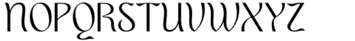 Eubergine Regular Font UPPERCASE