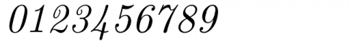 Euclid Italic Font OTHER CHARS
