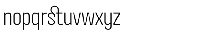 Eugene Sans Extra Light Font LOWERCASE