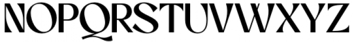 Eugusto Regular Font UPPERCASE