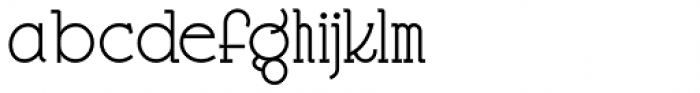 Eulalie NF Font LOWERCASE