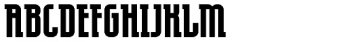 Eumundi Serif Bold Font UPPERCASE
